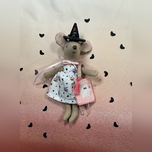 Halloween Ghost with Pumpkin Tote - Picture 3 of 5